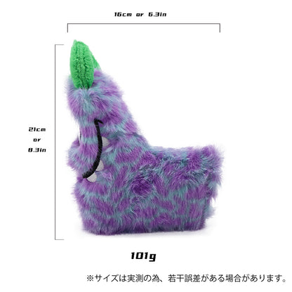 【ヘッドカバー】 モンスター 単品 4点セット DR・FW・UT・パター ピンタイプ