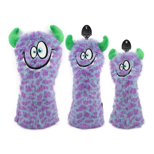 【ヘッドカバー】 モンスター ボア素材 単品 DR・FW・UT