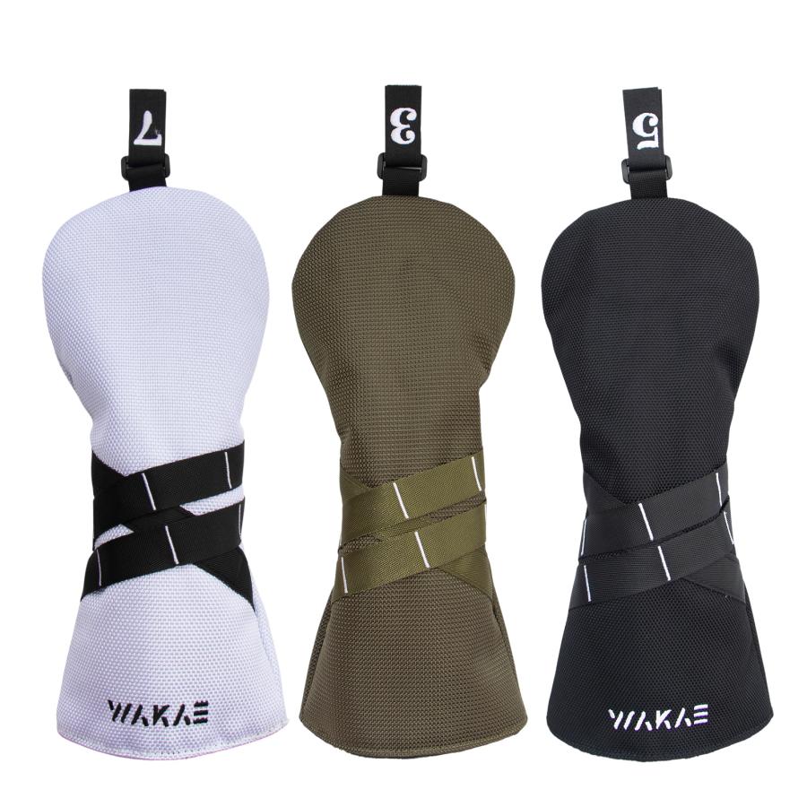 【ヘッドカバー】WAKAE GOLFオリジナル ベルトナイロン 単品 DR・FW・UT