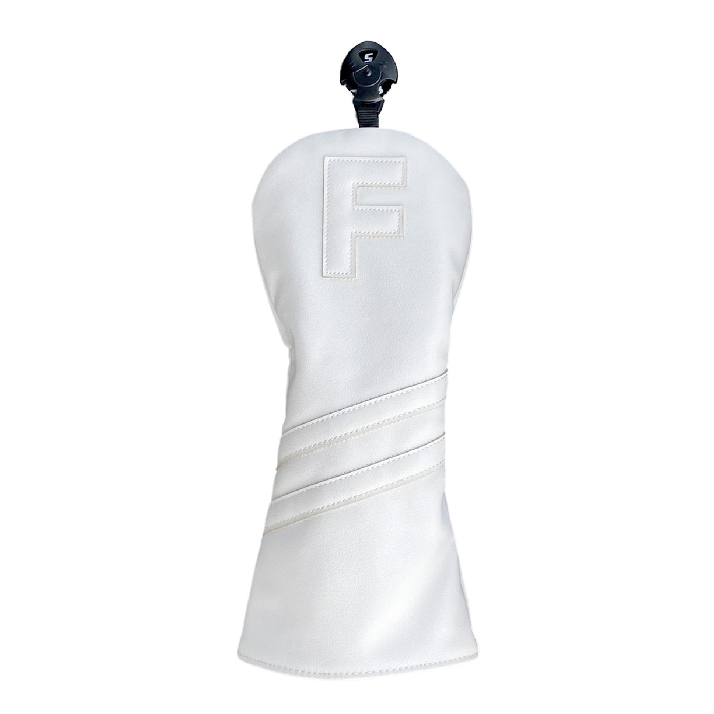 【ヘッドカバー】無地純色 黒 白 単品 3点セット DR・FW・UT