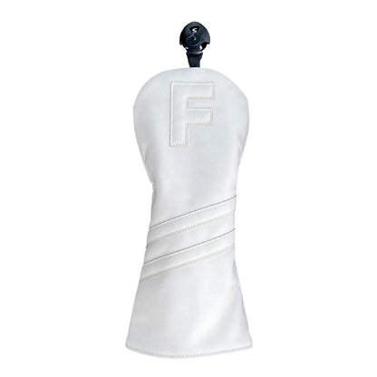 【ヘッドカバー】無地純色 黒 白 単品 3点セット DR・FW・UT