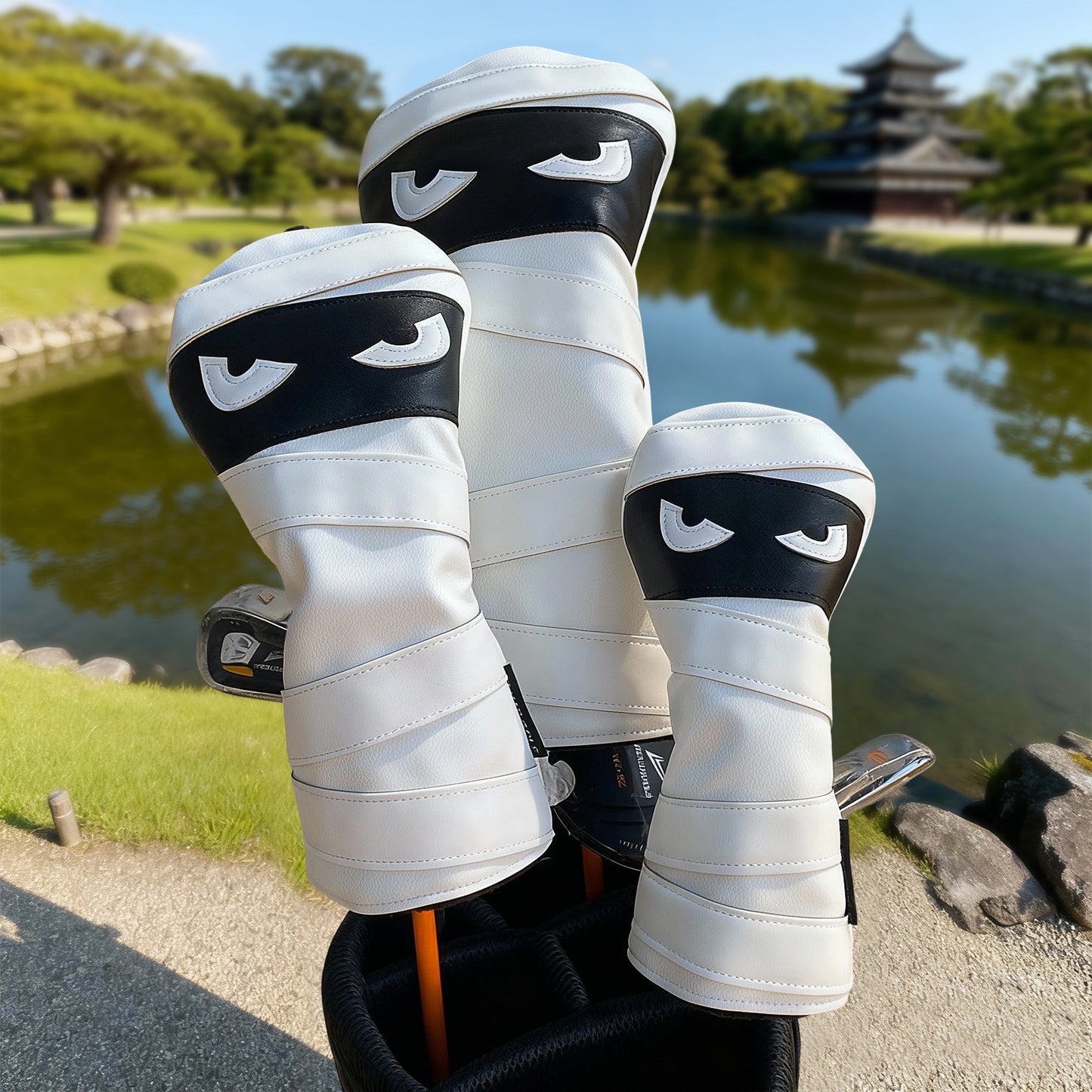 【ヘッドカバー】忍者 単品 3点セット DR・FW・UT