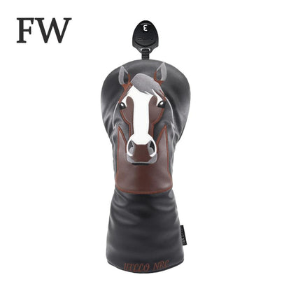 【ヘッドカバー】 馬柄 単品 DR・FW・UT
