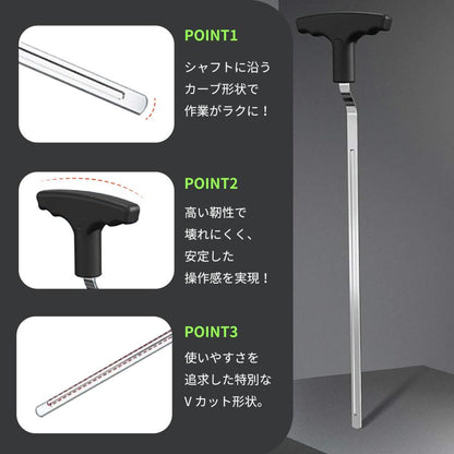 ゴルフ クラブ グリップ 交換 キット 単品 ゴム シャフト クランプ グリップ テープ ストリップ フックブレード 万力 取り外し 取り付け 固定具