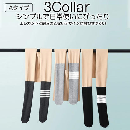 ストッキング風 フェイクタイツ  裏起毛  暖かい ゴルフ レディース インナー タイツ トレンカ レギンス 下着 冬 保温 防寒 ブラック 通学 OL ストレッチ ゴルフ