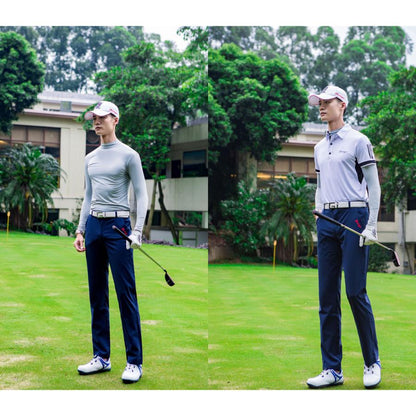 ゴルフウェア インナー メンズ  長袖 UVカット  ウェア 日焼け対策 ストレッチ ひんやり  夏 スポーツシャツ  ゴルフウェア 吸汗 速乾 接触冷感 スポーツウェア