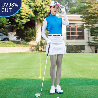 ゴルフ レギンス レディース UVカット インナー レディース アウトドア スポーツ 日焼け防止 ゴルフウェア