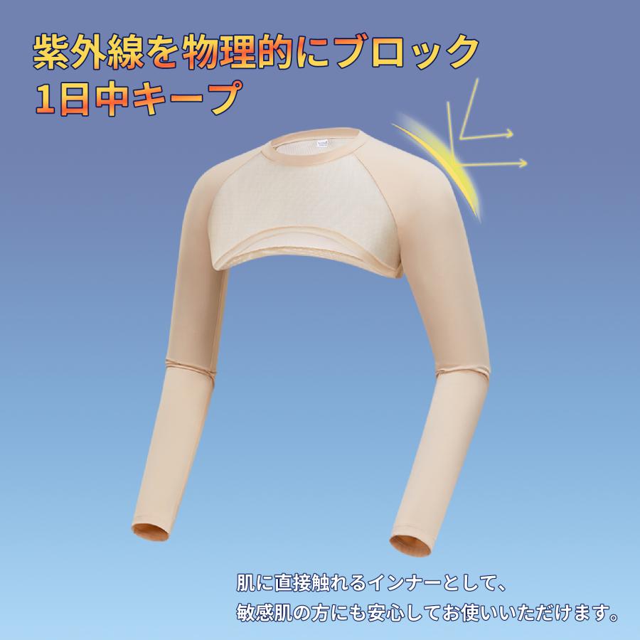 【UPF50+】ゴルフウェア インナー 長袖 UVカット レディース 夏 接触冷感 アンダーウェア スポーツ 吸汗 速乾 スポーツウェア シャツ ストレッチ ひんやり