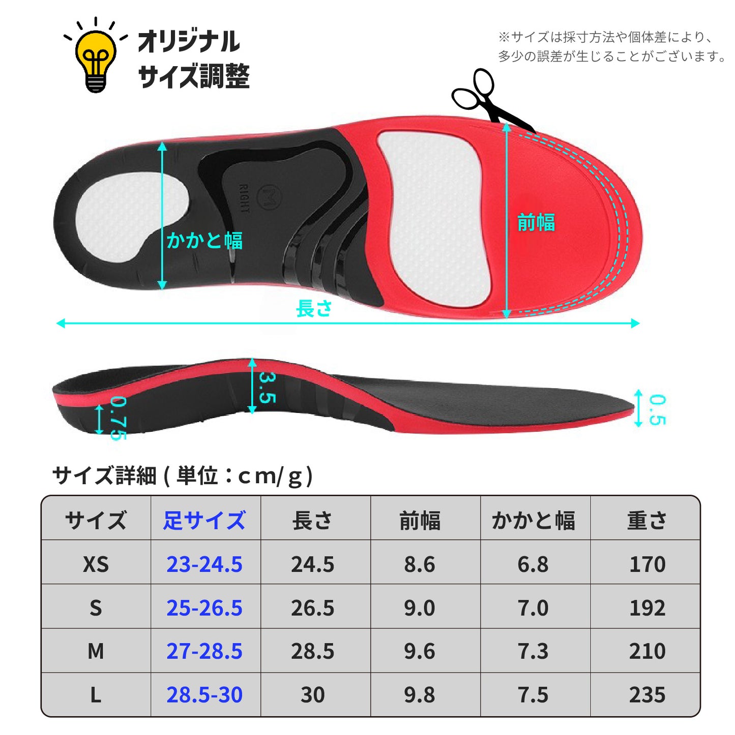 30°立体アーチサポート 高耐久力PU素材 インソール アーチサポート 衝撃吸収 偏平足 外反母趾 O脚 内股 猫背 歪み 美姿勢 中敷き 爆買