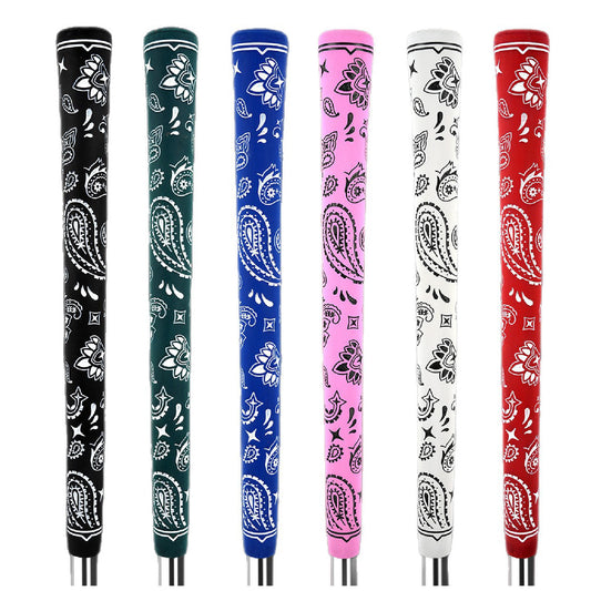 ゴルフ グリップ ウッド アイアン用 8本 セット 滑り止め ゴム素材 60R ハーフコード バックライン無 全天候 スタンダードサイズ Sandypan多彩