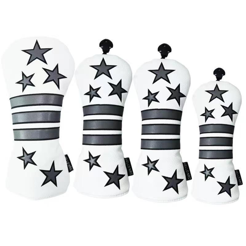 【ヘッドカバー】   星×ライン 単品 DR・FW・UT