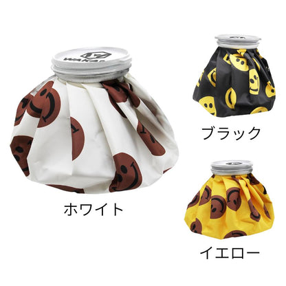 ゴルフ スプレー付き 氷のう 野球 アイスパック ベルト カラビナ付 スポーツ 氷嚢 スマイル 氷のう 冷却 熱中症対策 結露防止 加工 アイスパック 容量 1.2L