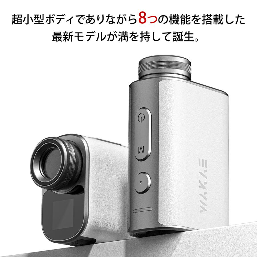ゴルフレーザー距離計 小型mini 3点間距離測定 ピンロック 競技対応 サブディスプレイ搭載 高透過レンズ 1093yd