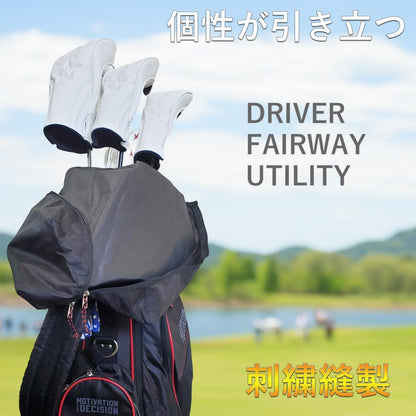 【ヘッドカバー】  波型 単品  DR・FW・UT