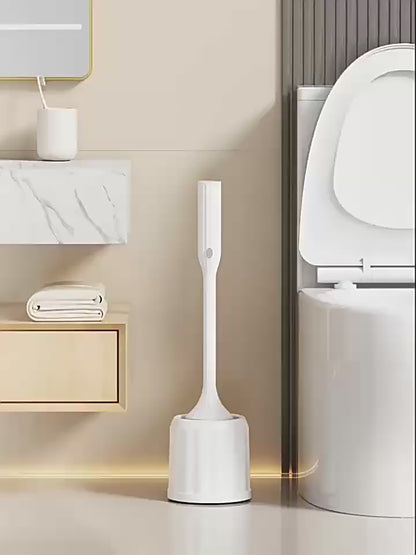 電動 トイレブラシ トイレ掃除 ホルダー付き おしゃれ ケース付き 360度強力洗浄 ipx7防水 汚れや残留物を簡単に除去 充電式電動トイレスクラバー 便器掃除 バスルーム用品