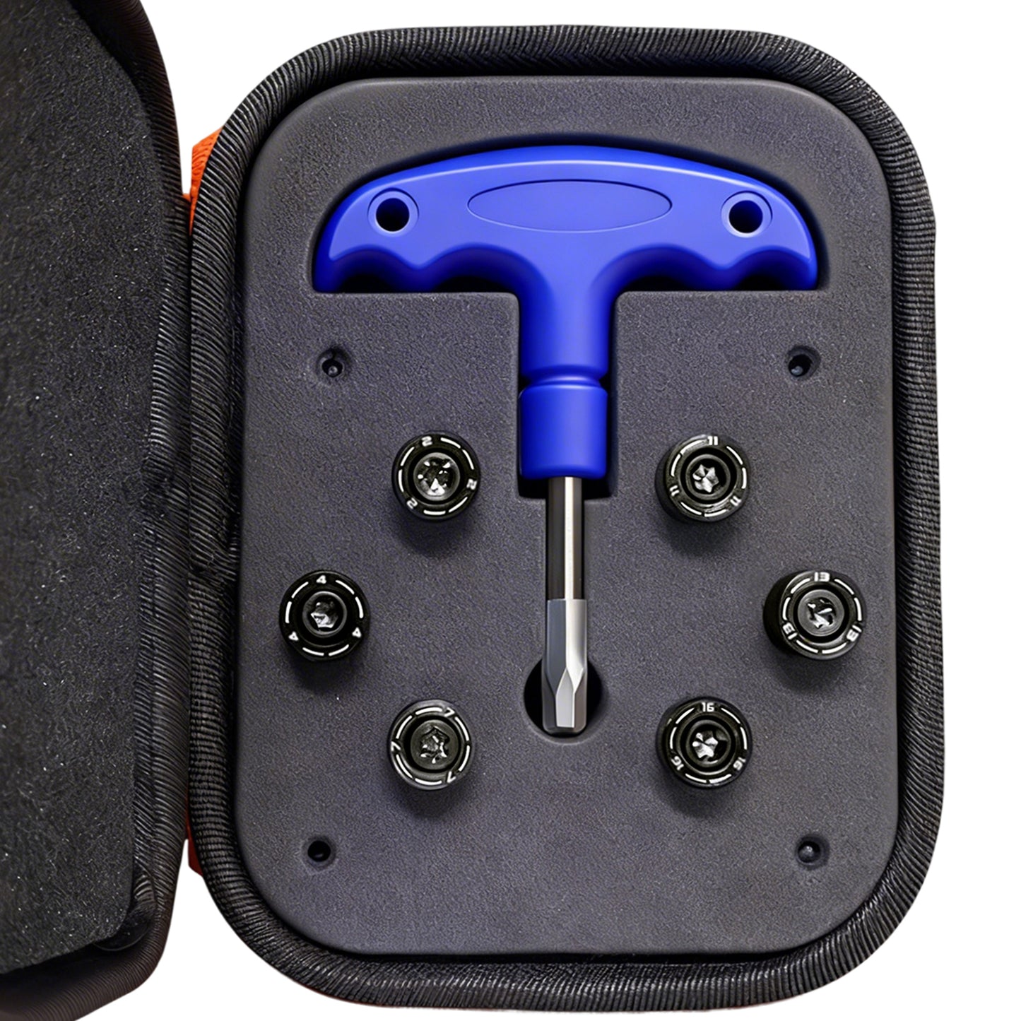 【互換品】 テーラーメイド互換用ウェイト Qi4d 6点 レンチ ケース セット ドライバー対応 Qi4d MAX LS LITEドライバーに対応 DR ウエイト