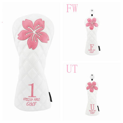 【ヘッドカバー】 さくら 単品 DR・FW・UT