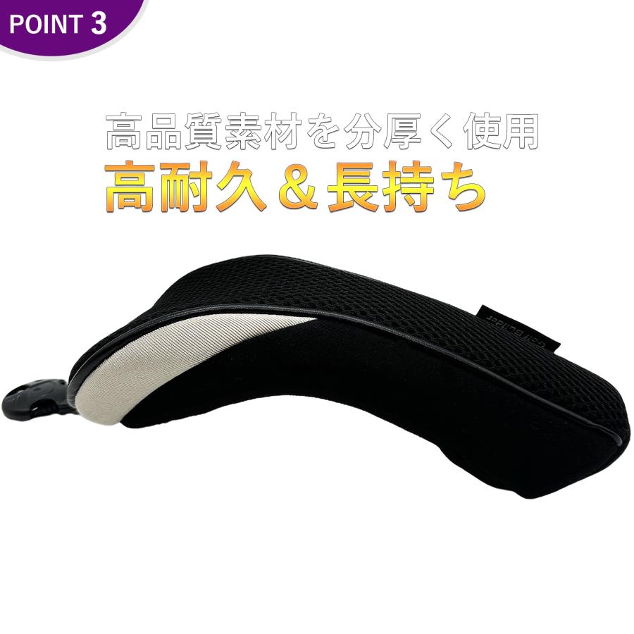 【ヘッドカバー】  GOLFBUILDER メッシュ ユーティリティ用 同色2点セット UT×2