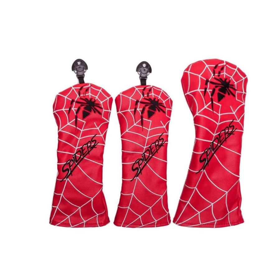 【ヘッドカバー】  スパイダー 3点セット  DR/FW×2