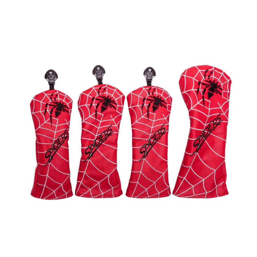 【ヘッドカバー】  スパイダー 4点セット DR/FW×2/UT