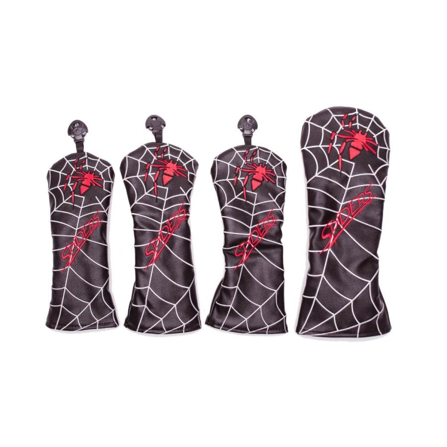 【ヘッドカバー】  スパイダー 4点セット DR/FW×2/UT