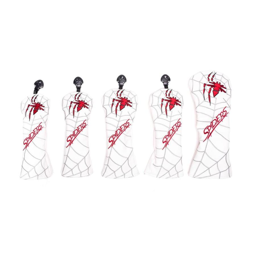 【ヘッドカバー】  スパイダー 5点セット DR/FW×2/UT×2