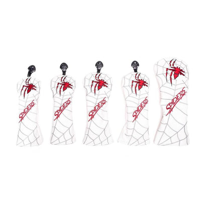 【ヘッドカバー】  スパイダー 5点セット DR/FW×2/UT×2