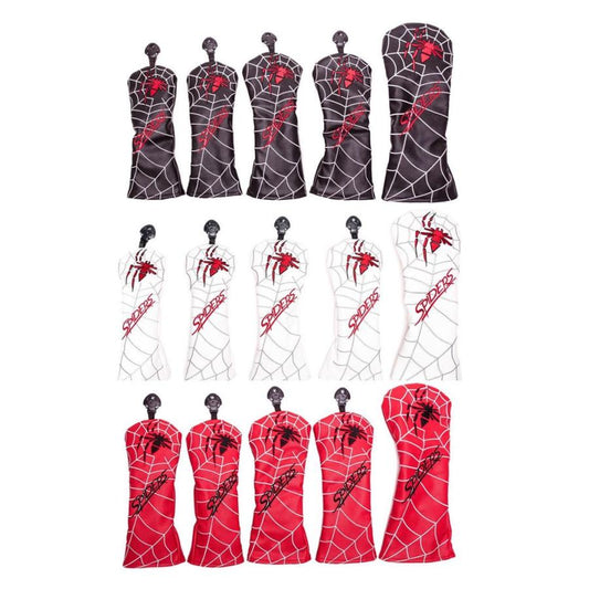 【ヘッドカバー】  スパイダー 5点セット DR/FW×2/UT×2
