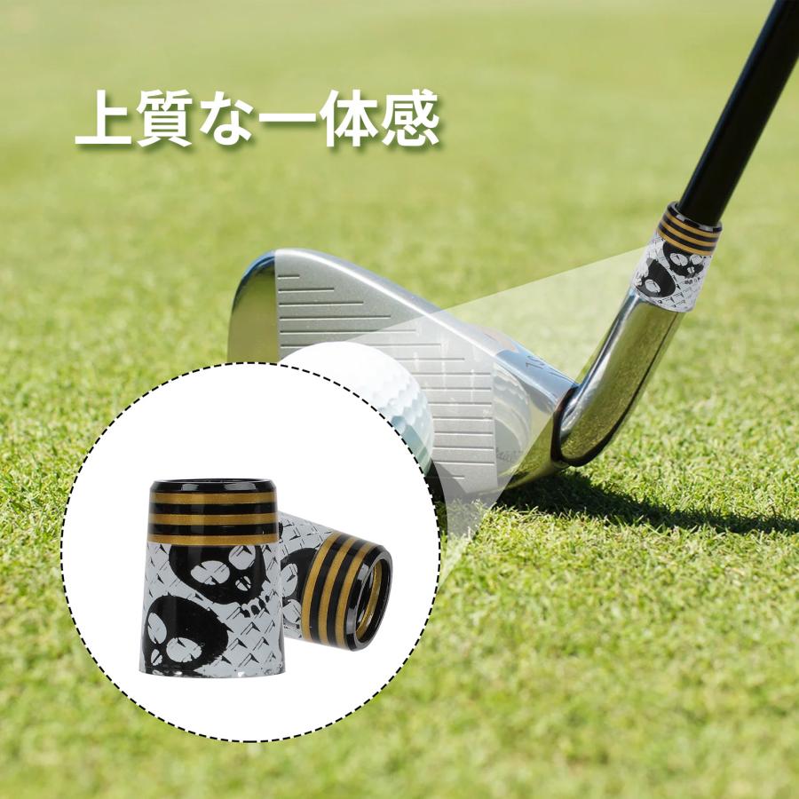 ゴルフ フェルール 5個入り スリーブ 用 ソケット リシャフト部品 9.3mm 上質 高級 人気 おすすめ スカルB