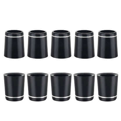 ゴルフ フェルール 10個入り スリーブ 用 ソケット リシャフト部品 銀箔1本 8.6mm 9.3mm 9.5mm