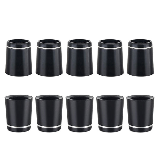 ゴルフ フェルール 10個入り スリーブ 用 ソケット リシャフト部品 銀箔1本 8.6mm 9.3mm 9.5mm