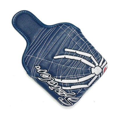 ゴルフ ヘッドカバー パターカバー マグネット付け マレット オデッセイ2ボール・テーラーメイド スパイダーパター 対応 spider