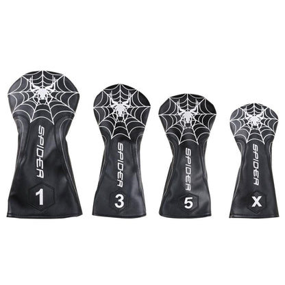【ヘッドカバー】 スパイダー 4点セット DR/FW×2/UT