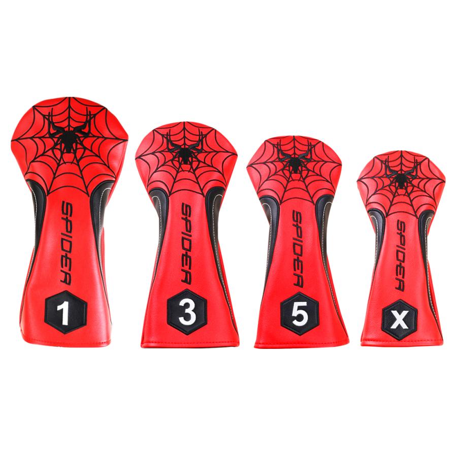 【ヘッドカバー】  スパイダー 4色 単品 1番・3番・5番・X番