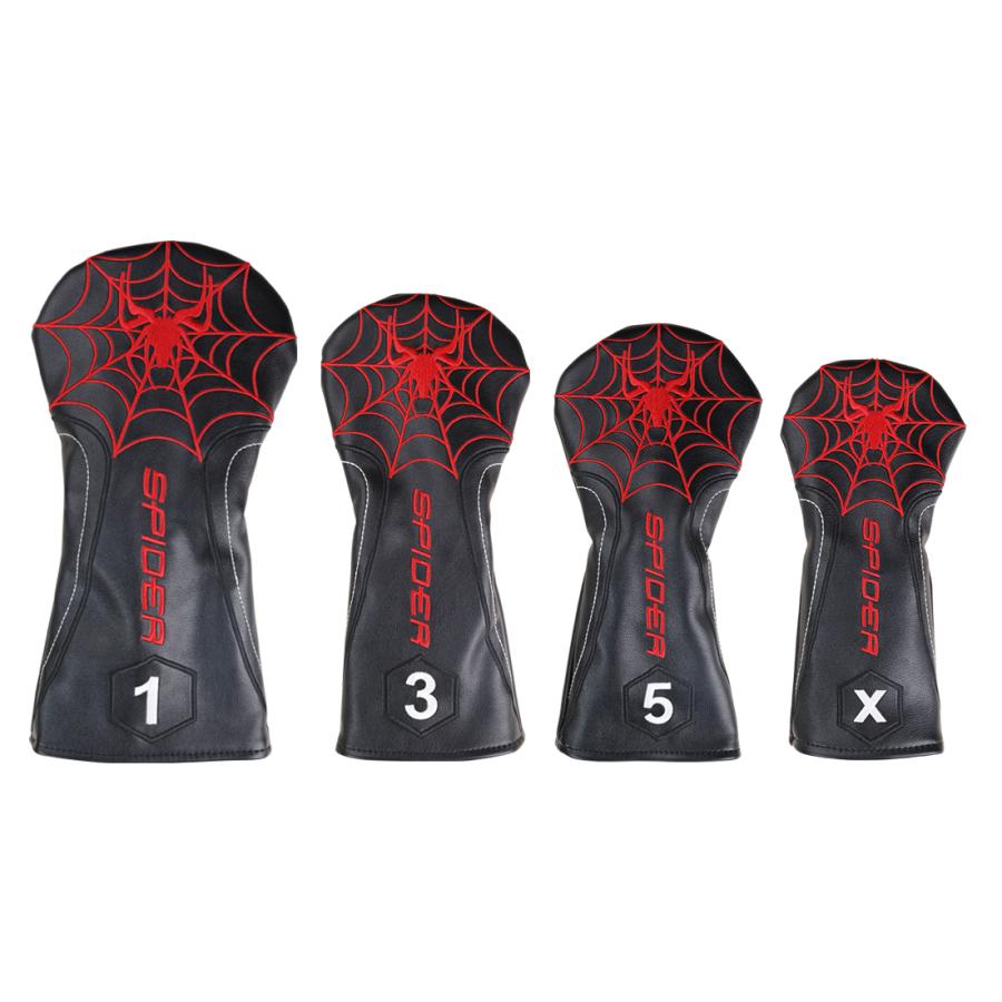 【ヘッドカバー】  スパイダー 4色 単品 1番・3番・5番・X番