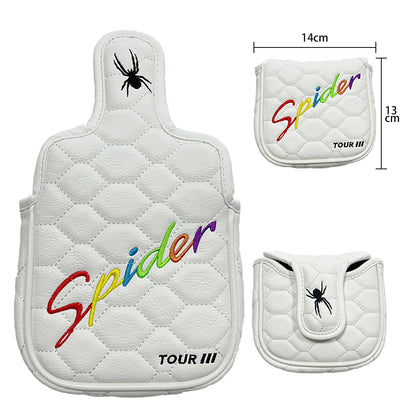 【パターカバー】Spider-X Spider-tour  マグネット式 マレット センターシャフト サイドシャフト (2ボール・スパイダー対応)