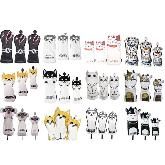 【ヘッドカバー】  アニマル 単品 DR・FW・UT