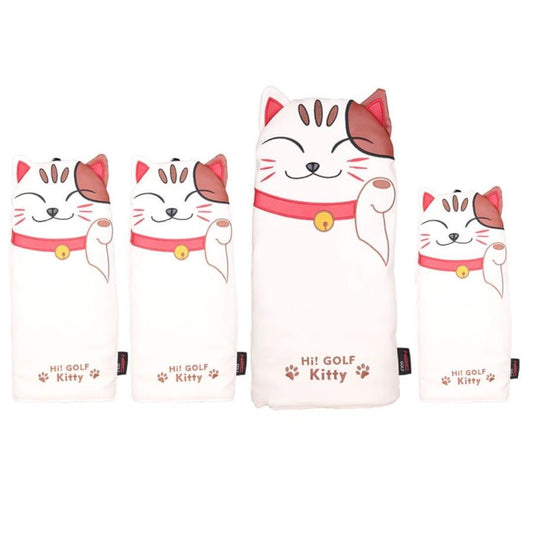 【ヘッドカバー】  ネコ 4点セット DR/FW×2/UT