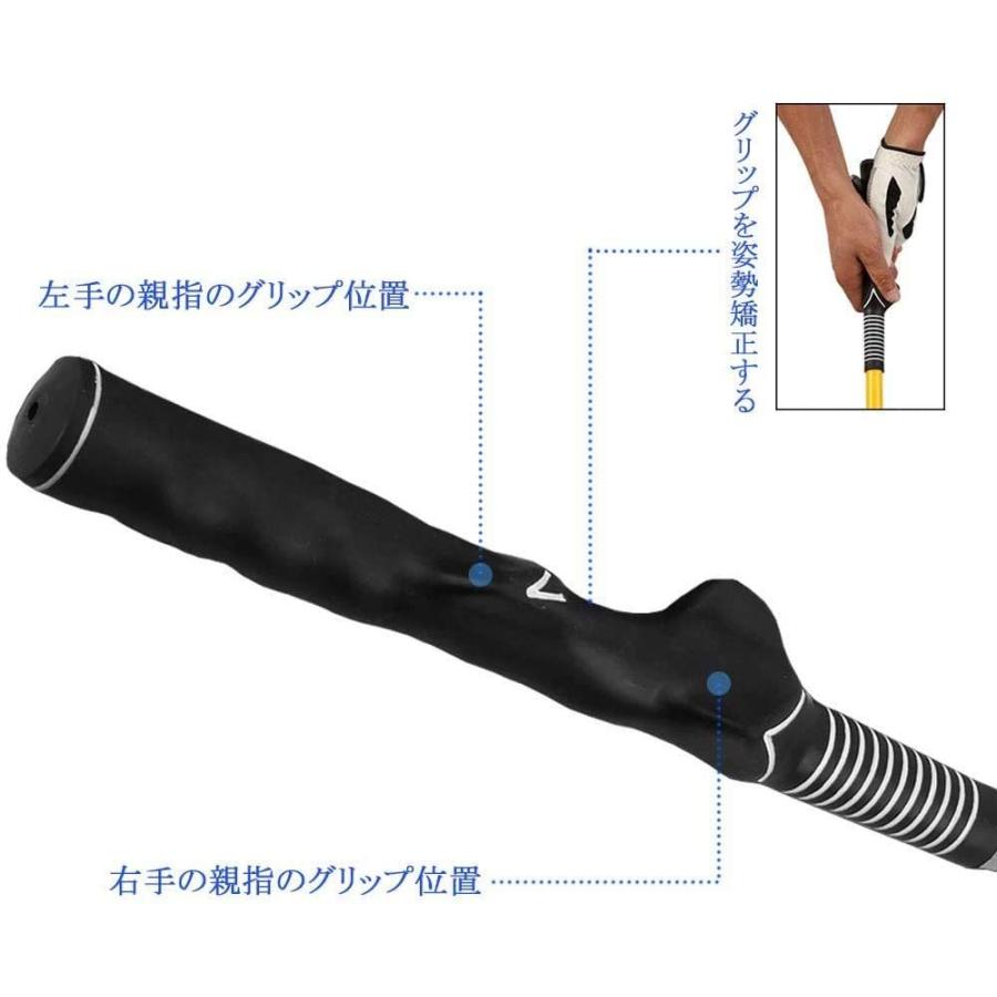ゴルフ スイング 練習機 ゴルフスイング フォームアップ ゴルフ素振り スイング矯正 初心者練習器 パワフルスイング ゴルフ グリップ ゴルフ練習器具