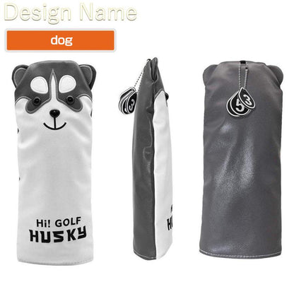 【ヘッドカバー】  秋田犬 サモエド 単品 DR・FW・UT