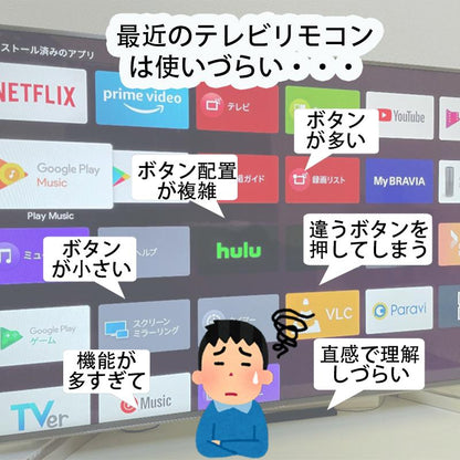 シャープ専用 テレビリモコン sh-e615-b