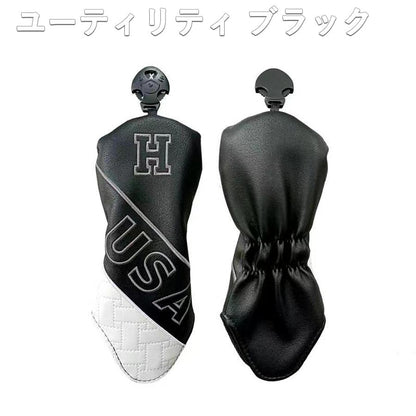 【ヘッドカバー】 USA網 4点セット DR/FW×2/UT(H番)