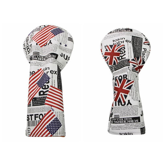【ヘッドカバー】 イギリス/アメリカデザイン ドライバー用 単品 460CC対応