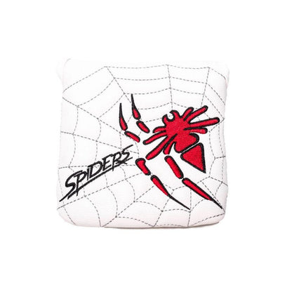 ゴルフ ヘッドカバー パターカバー マレット オデッセイ2ボール・テーラーメイド スパイダーパター 対応 スパイダー デザイン 3色