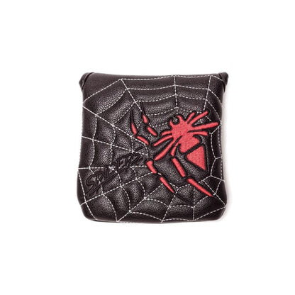 ゴルフ ヘッドカバー パターカバー マレット オデッセイ2ボール・テーラーメイド スパイダーパター 対応 スパイダー デザイン 3色