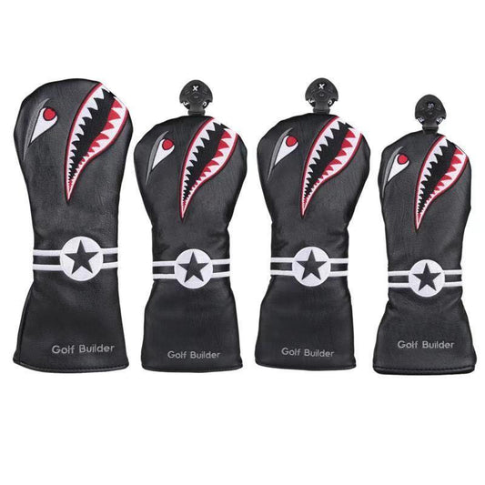 【ヘッドカバー】  サメ(シャーク) 単品 DR・FW・UT
